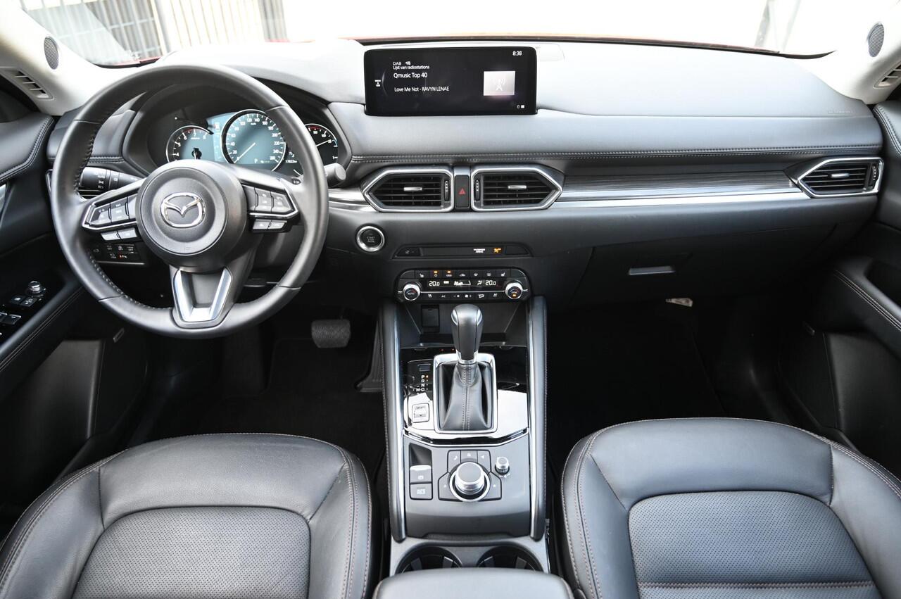 Mazda CX-5 SkyActiv-G 194 automaat Luxury met zwart leer pakket *Trekhaak* *Dealeronderhouden* *All-in prijs*