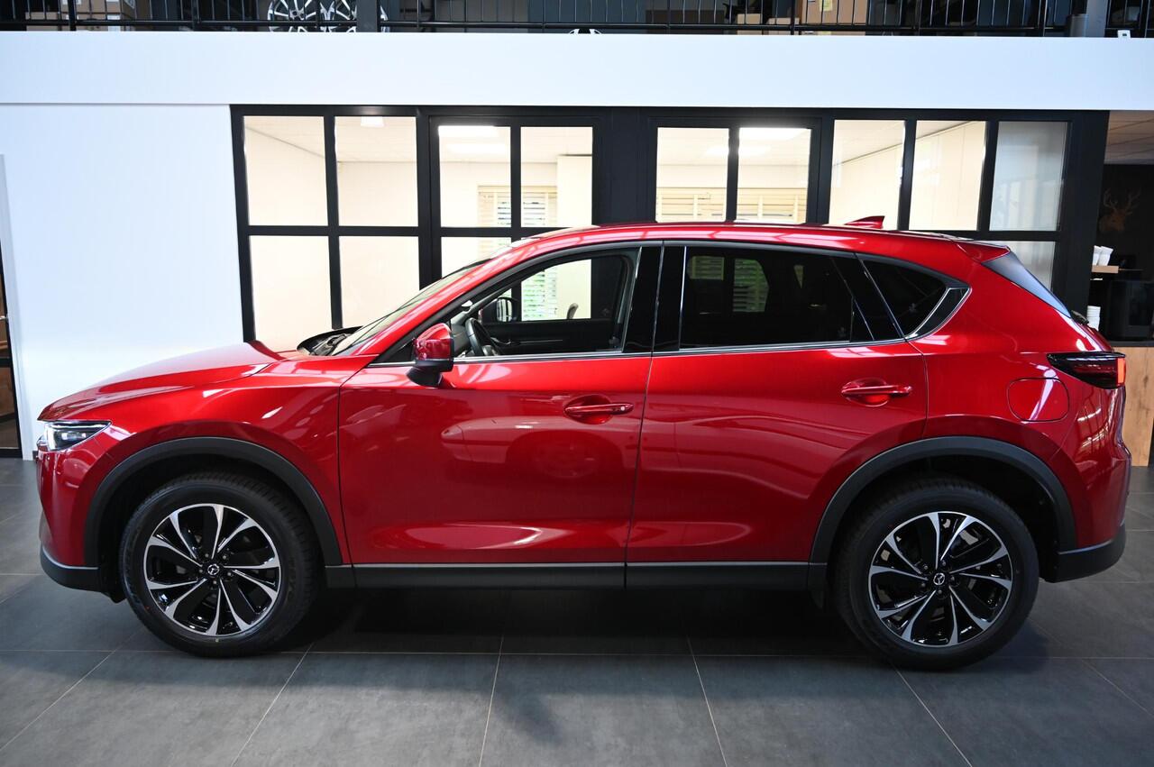 Mazda CX-5 SkyActiv-G 194 automaat Luxury met zwart leer pakket *Trekhaak* *Dealeronderhouden* *All-in prijs*