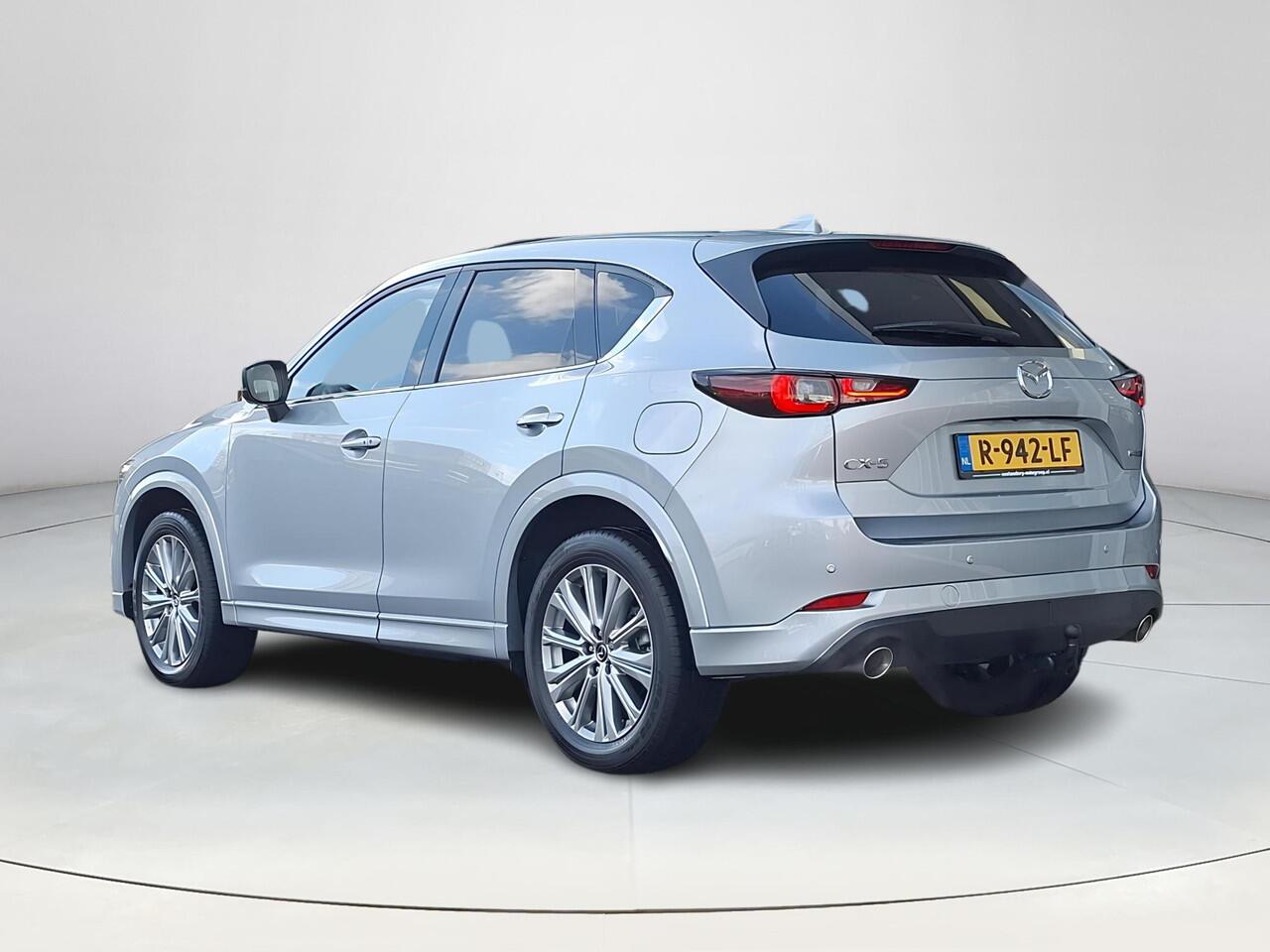 Mazda CX-5 2.0 SkyActiv-G 165 Signature | Apple Carplay/Android Auto | Achteruitrijcamera | Nappa Leder | Trekhaak | Stoel/stuurverwarming | Elektrische achterklep | Elektrische verstelbare stoelen met geheugen |