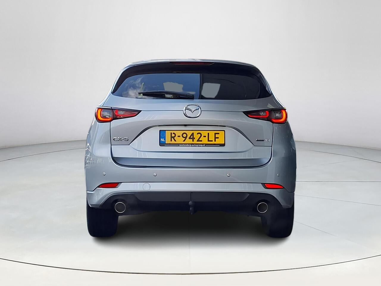 Mazda CX-5 2.0 SkyActiv-G 165 Signature | Apple Carplay/Android Auto | Achteruitrijcamera | Nappa Leder | Trekhaak | Stoel/stuurverwarming | Elektrische achterklep | Elektrische verstelbare stoelen met geheugen |