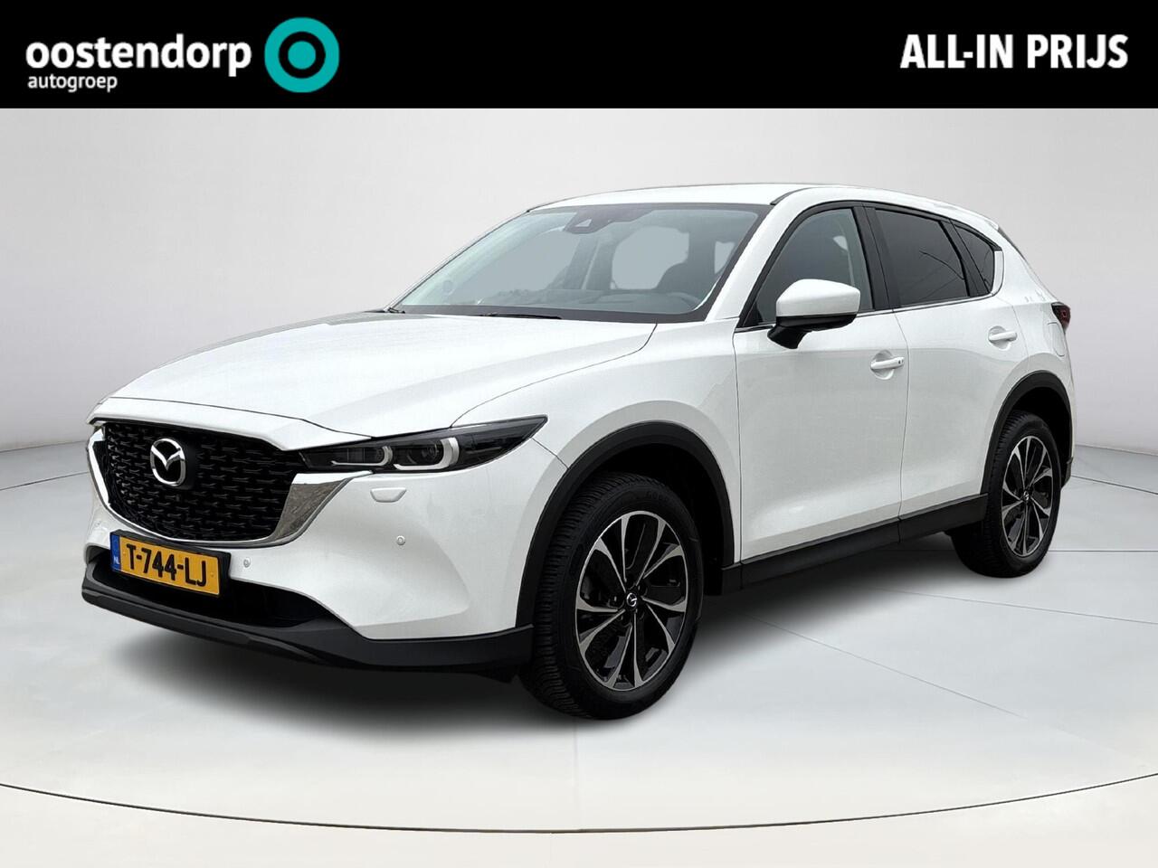 Mazda CX-5 2.0 e-SkyActiv-G M Hybrid 165 Advantage | Trekhaak | Stoel/stuurverwarming | Head-up display | Dodehoeksensor | 360* Camera | Keyless entry+start | DAB-ontvanger | Grootlichtassistent |