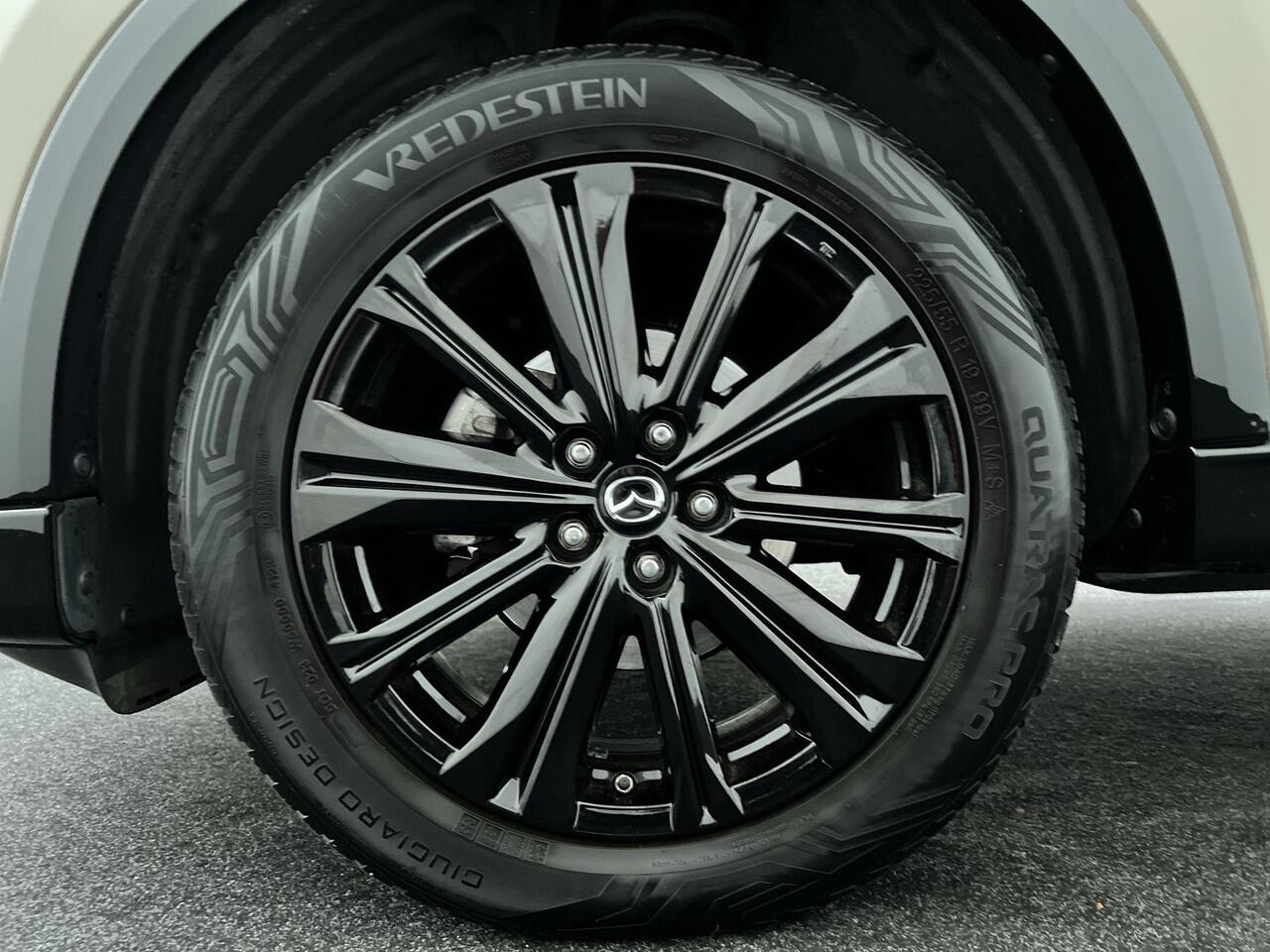 Mazda CX-5 2.0 e-SkyActiv-G M Hybrid 165 Homura | Rijklaar | Dealeronderhouden | HUD | ACC | 360 Camera | Leder | 19'' LM Velgen