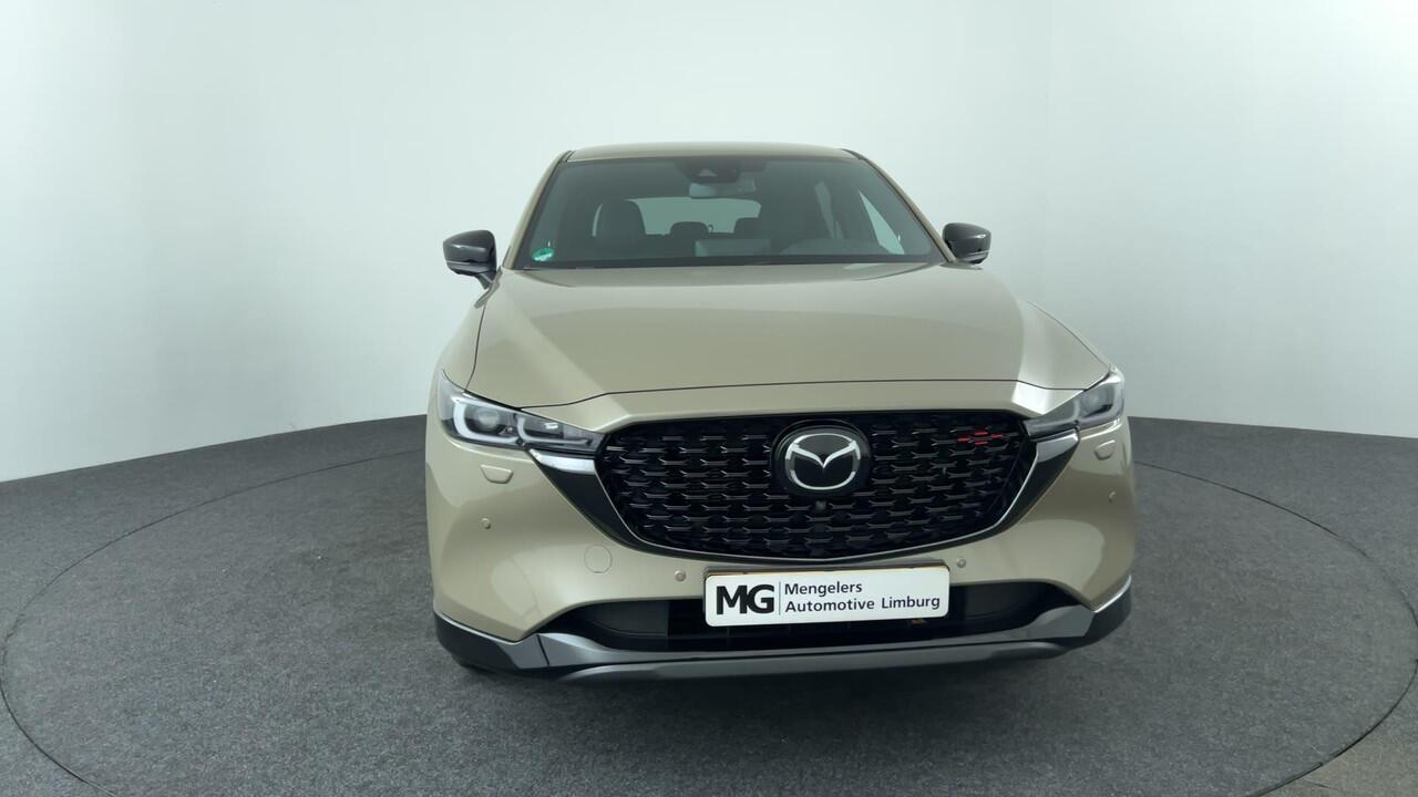 Mazda CX-5 2.0 e-SkyActiv-G M Hybrid 165 Homura | Rijklaar | Dealeronderhouden | HUD | ACC | 360 Camera | Leder | 19'' LM Velgen