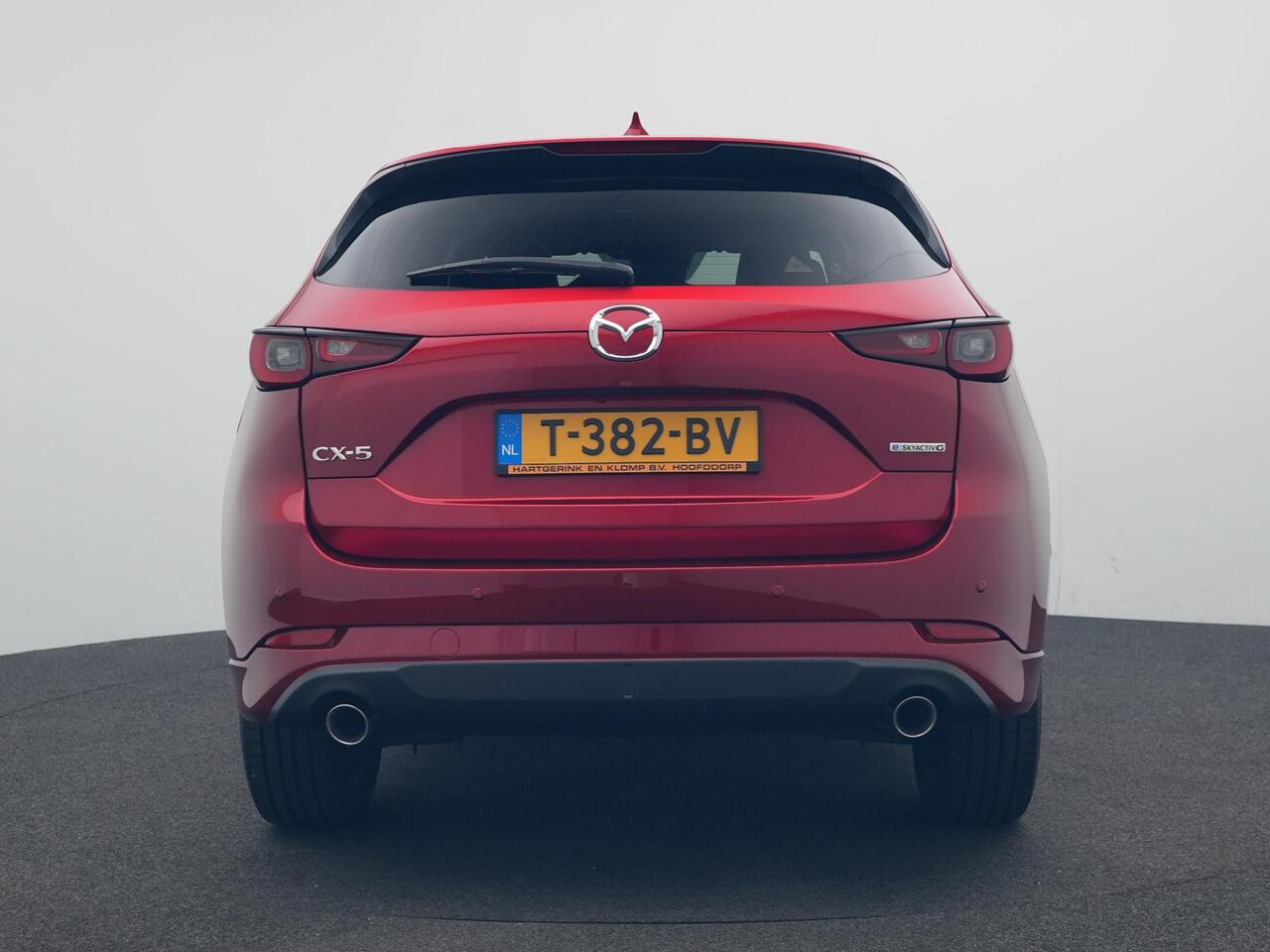 Mazda CX-5 2.0 e-SkyActiv-G Takumi automaat met Sunroof en klasse III alarmsysteem : dealer onderhouden
