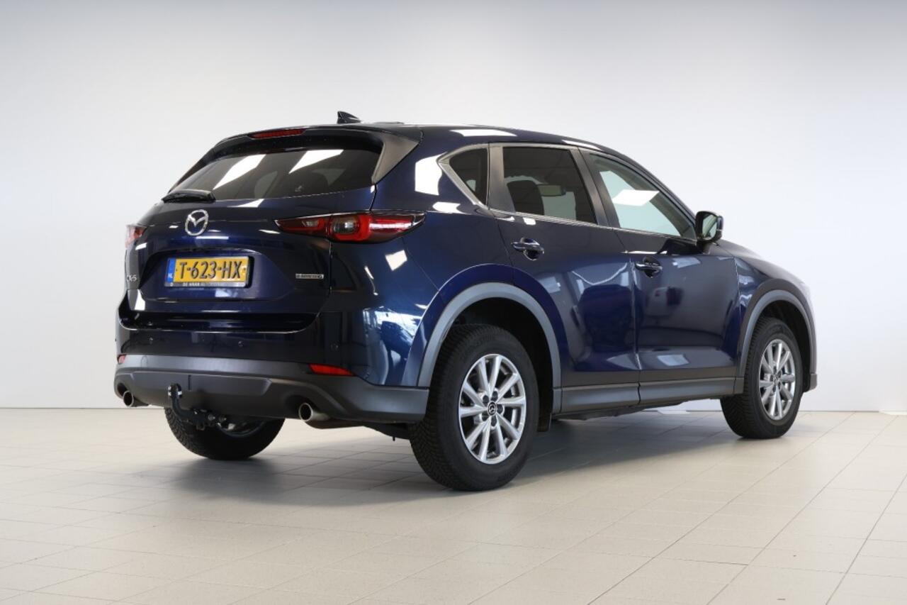 Mazda CX-5 e-SKYACTIV G 163 pk - Trekhaak - Dodehoeksens. - Stoel/Stuur verwarm.