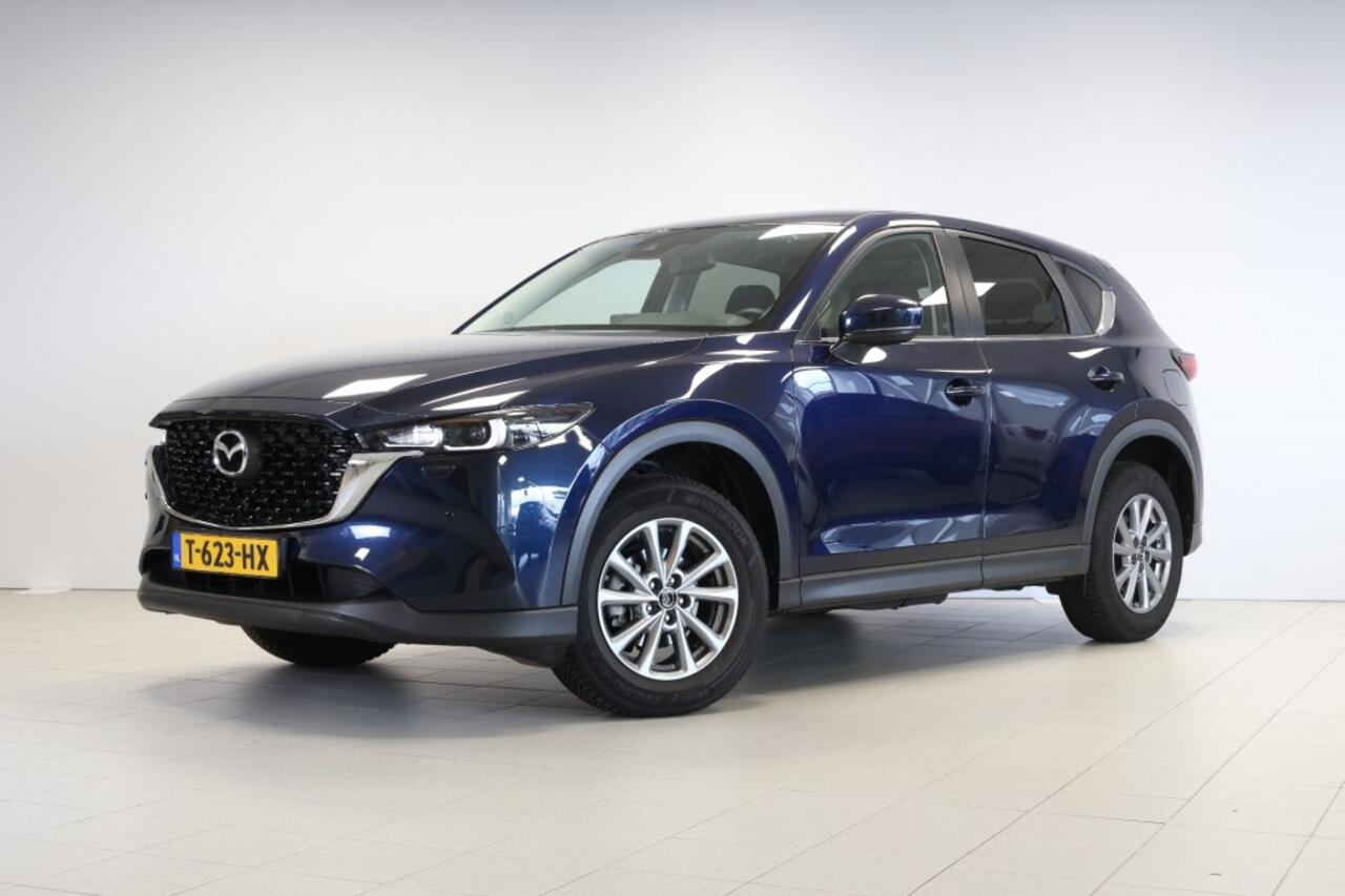 Mazda CX-5 e-SKYACTIV G 163 pk - Trekhaak - Dodehoeksens. - Stoel/Stuur verwarm.