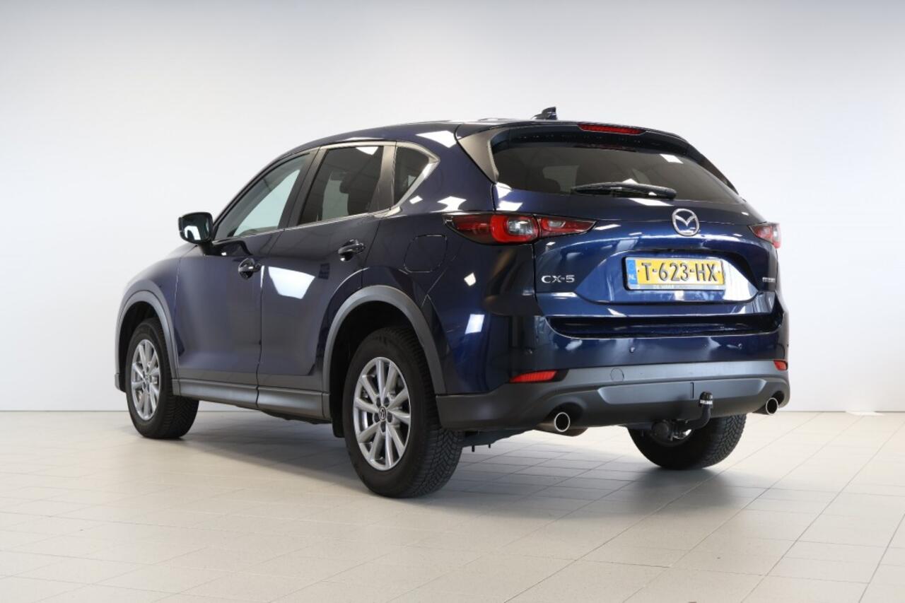 Mazda CX-5 e-SKYACTIV G 163 pk - Trekhaak - Dodehoeksens. - Stoel/Stuur verwarm.