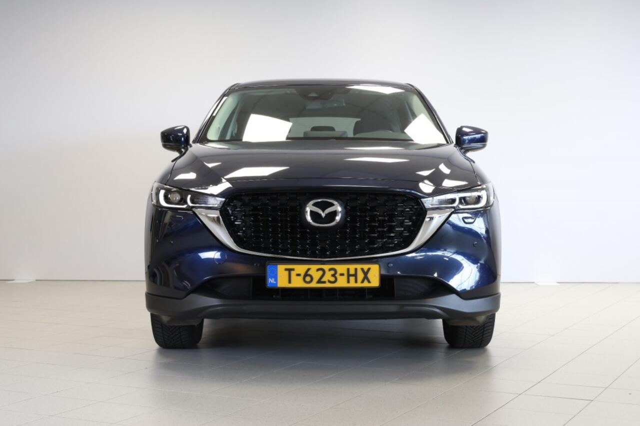 Mazda CX-5 e-SKYACTIV G 163 pk - Trekhaak - Dodehoeksens. - Stoel/Stuur verwarm.