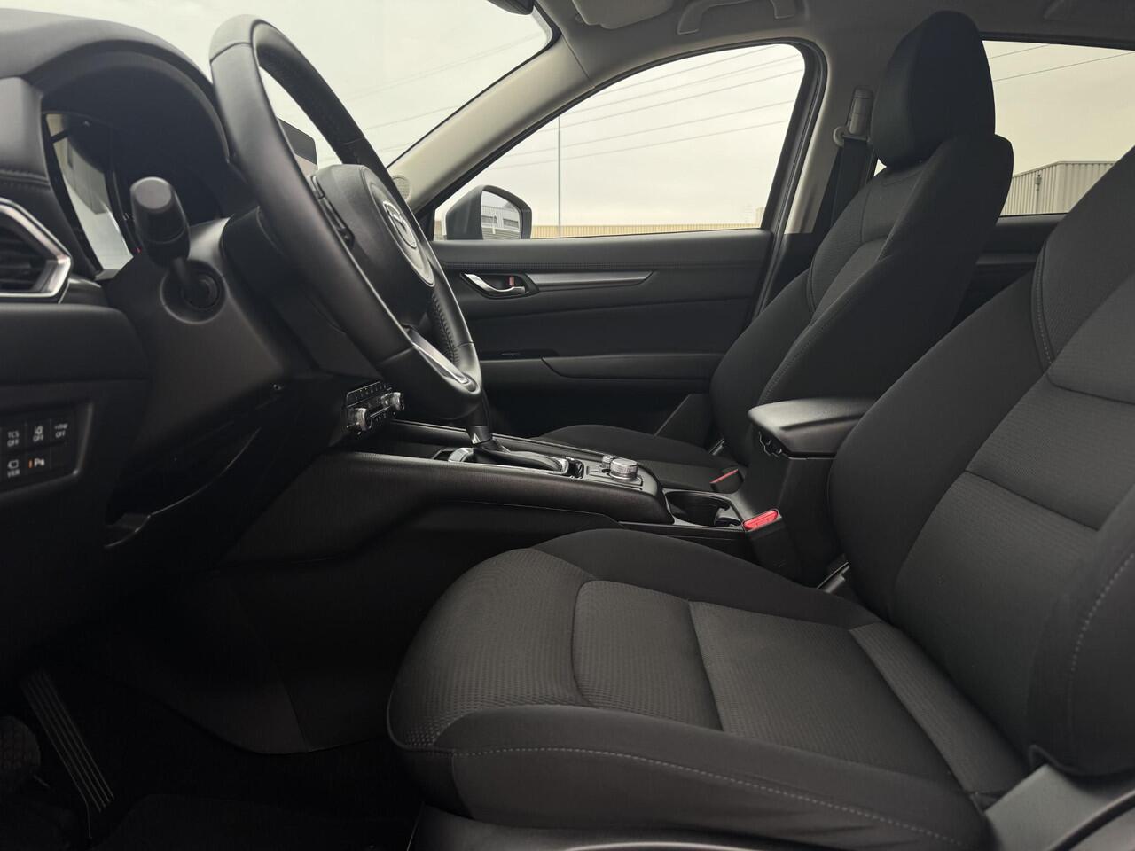 Mazda CX-5 2.0 e-SkyActiv-G M Hybrid 165 Advantage | Trekhaak | Stoel/stuurverwarming | Head-up display | Dodehoeksensor | 360* Camera | Keyless entry+start | DAB-ontvanger | Grootlichtassistent |