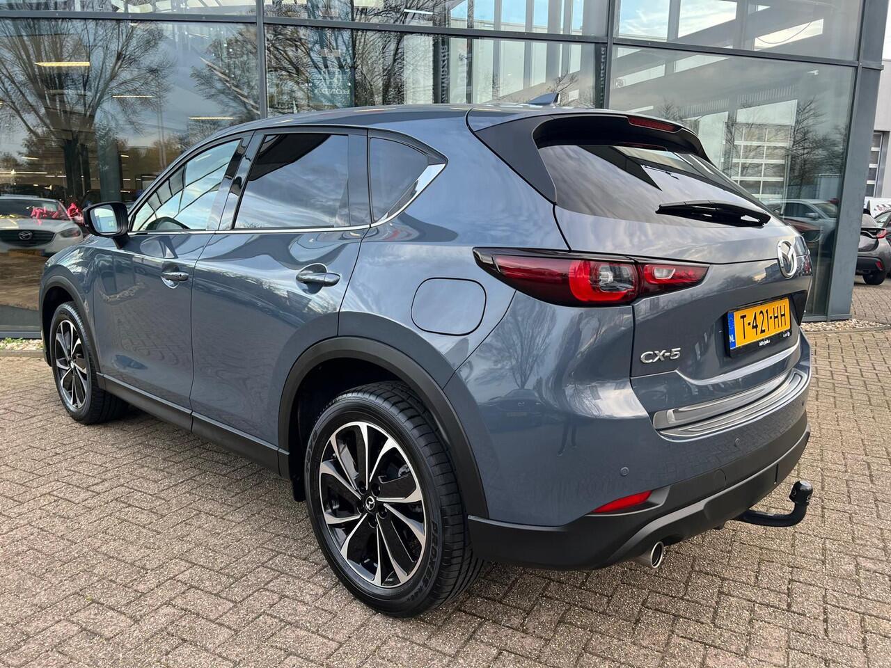 Mazda CX-5 2.0 e-SkyActiv-G M Hybrid 165 Exclusive-Line COMFORT PACK | AUTOMAAT | TREKHAAK | LEDER | 360 CAMERA | EL.A.KLEP | Bose AUDIO | NED.AUTO | *6 jaar GARANTIE |