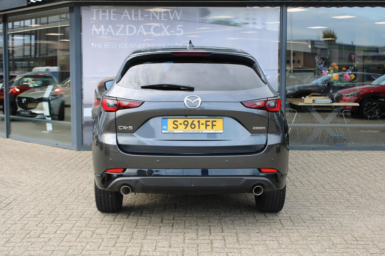 Mazda CX-5 2.0 SkyActiv-G 165 Homura Limited , Automaat, Half Leder, Navi, Clima, Adap.Cruise, 360 Camera, Stoel/Stuurverwarming, Apple Carplay, Android Auto, PDC, HUD, LMV 19 Inch, LKA