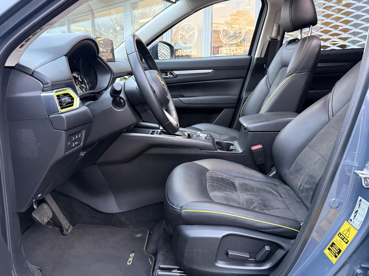 Mazda CX-5 2.0 SkyActiv-G 165 Newground | HALF-LEDER HALF-SUÈDE | APPLE CARPLAY / ANDROID AUTO | 360 CAMERA |