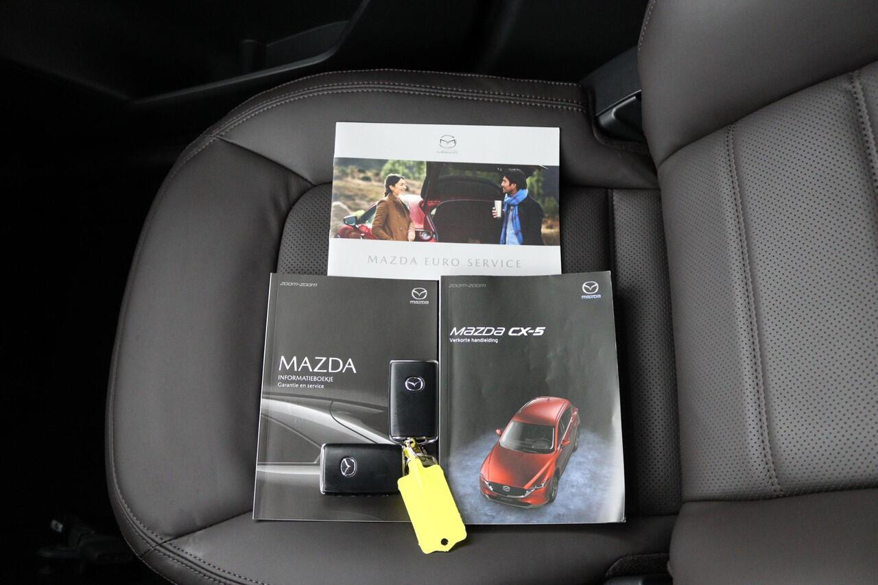 Mazda CX-5 2.0 e-SkyActiv-G M Hybrid 165 Takumi | 360 graden camera | Elektrische kofferklep | Leder