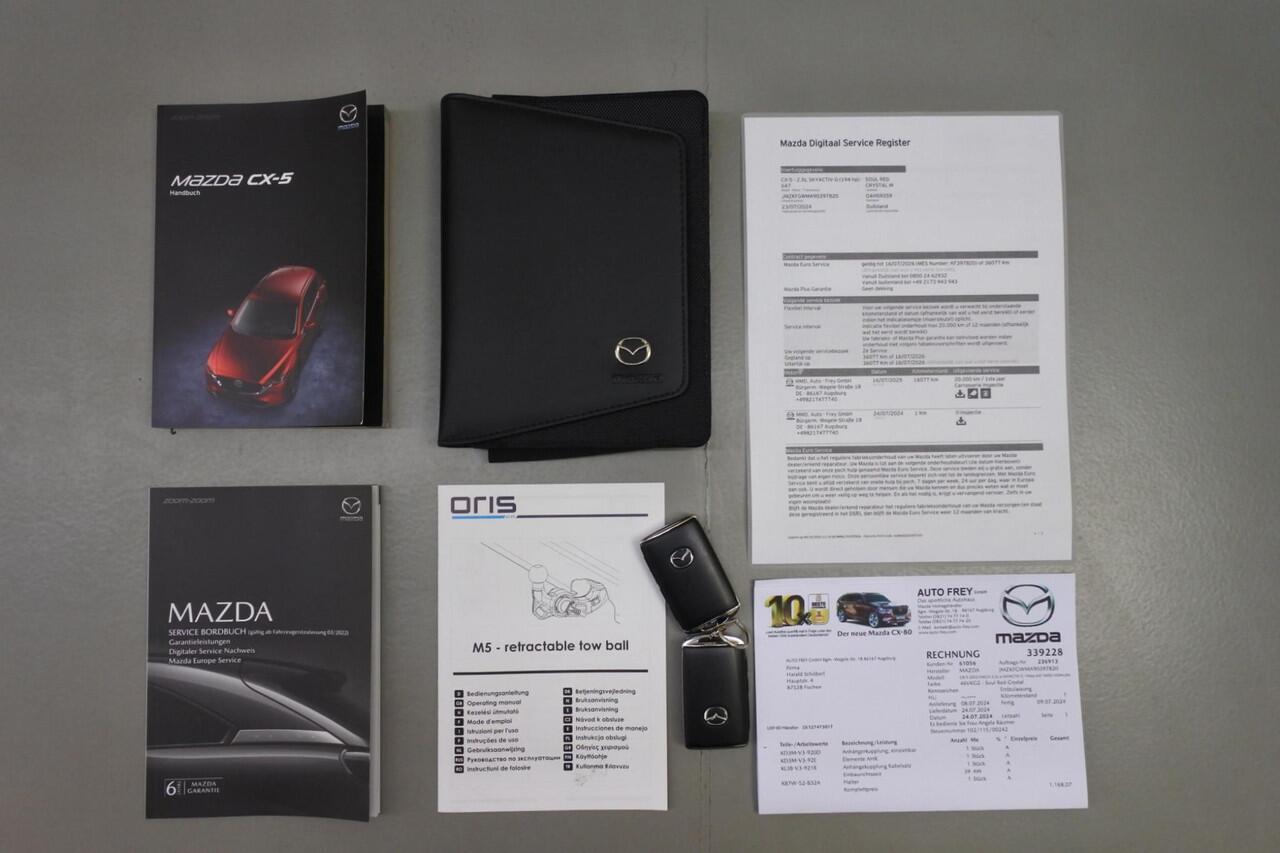 Mazda CX-5 2.5 e-SAG 194pk AWD Automaat Homura Trekhaak