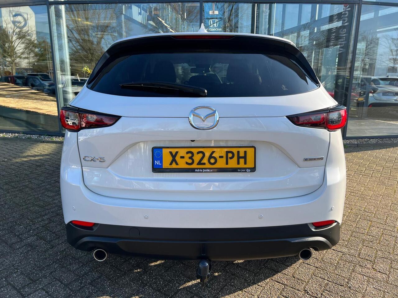 Mazda CX-5 2.0 e-SkyActiv-G M Hybrid 165 Exclusive-Line | COMFORT PACK | AUTOMAAT | TREKHAAK | NED AUTO | ROLSTOEL TAKEL | 360 CAMERA | EL. KLEP | Bose AUDIO |