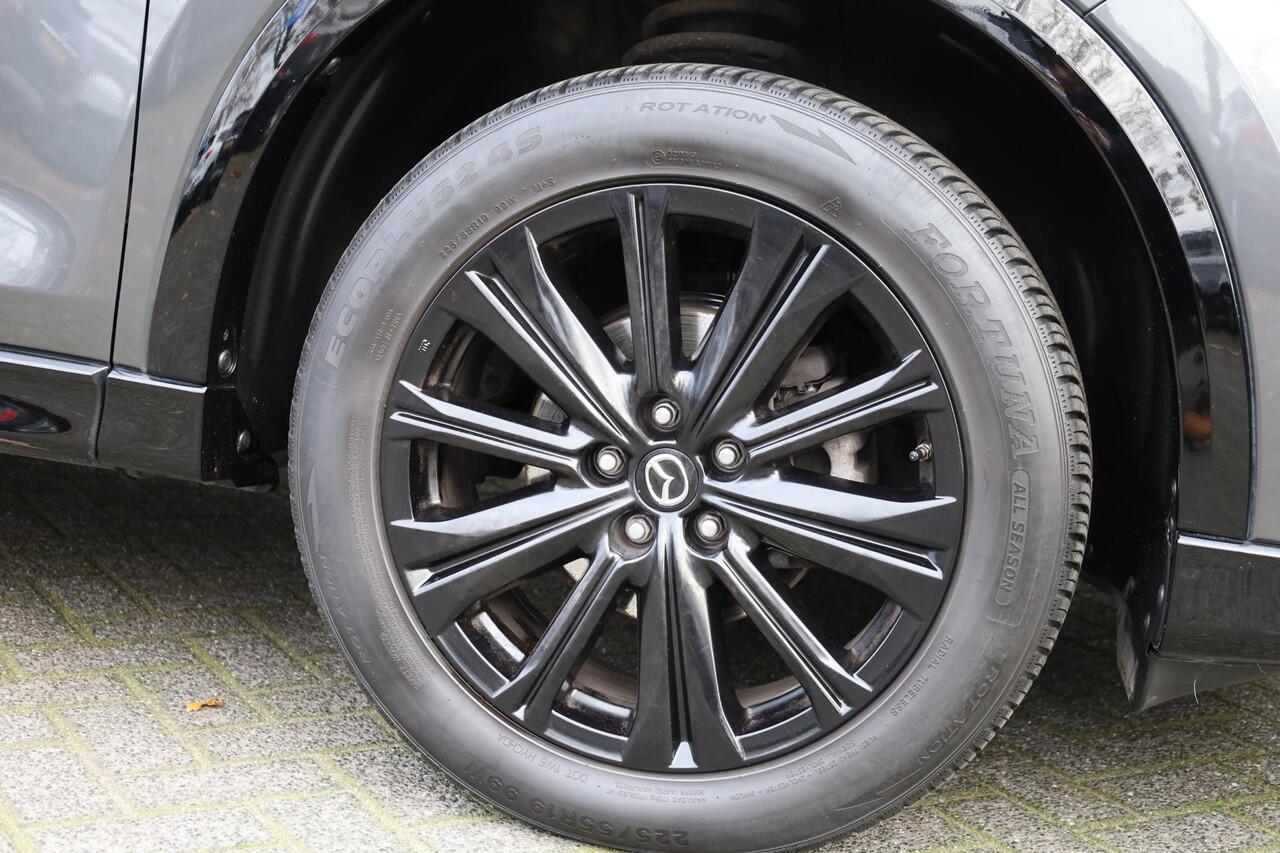 Mazda CX-5 2.0 e-SkyActiv-G M Hybrid 165 Homura 360-CAMERA STOELKOELING STUURVERW. 4xSTOELVERW. HUD/ADD LEER MEMORY BOSE CARPLAY DAB NAVI ELEK.LAADKLEP 19"LMV 2xKEYLESS ENZ!
