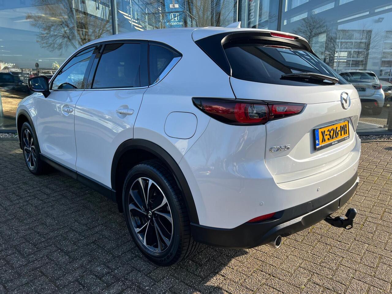 Mazda CX-5 2.0 e-SkyActiv-G M Hybrid 165 Exclusive-Line | COMFORT PACK | AUTOMAAT | TREKHAAK | NED AUTO | ROLSTOEL TAKEL | 360 CAMERA | EL. KLEP | Bose AUDIO |