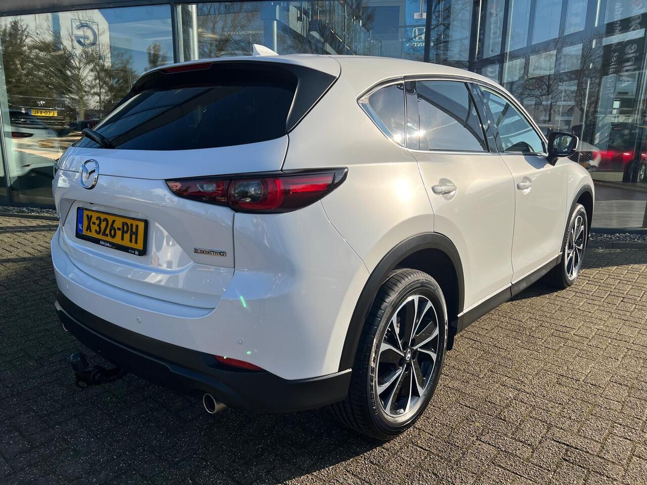Mazda CX-5 2.0 e-SkyActiv-G M Hybrid 165 Exclusive-Line | COMFORT PACK | AUTOMAAT | TREKHAAK | NED AUTO | ROLSTOEL TAKEL | 360 CAMERA | EL. KLEP | Bose AUDIO |