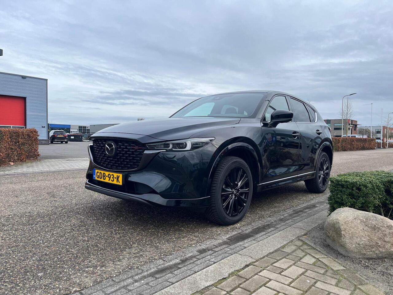 Mazda CX-5 2.0 e-SkyActiv-G M Hybrid 165 Homura Black Edition | Adap. Cruise Control | BOSE | Carplay | Trekhaak | Lederen bekleding | Elek. bedienbare achterklep