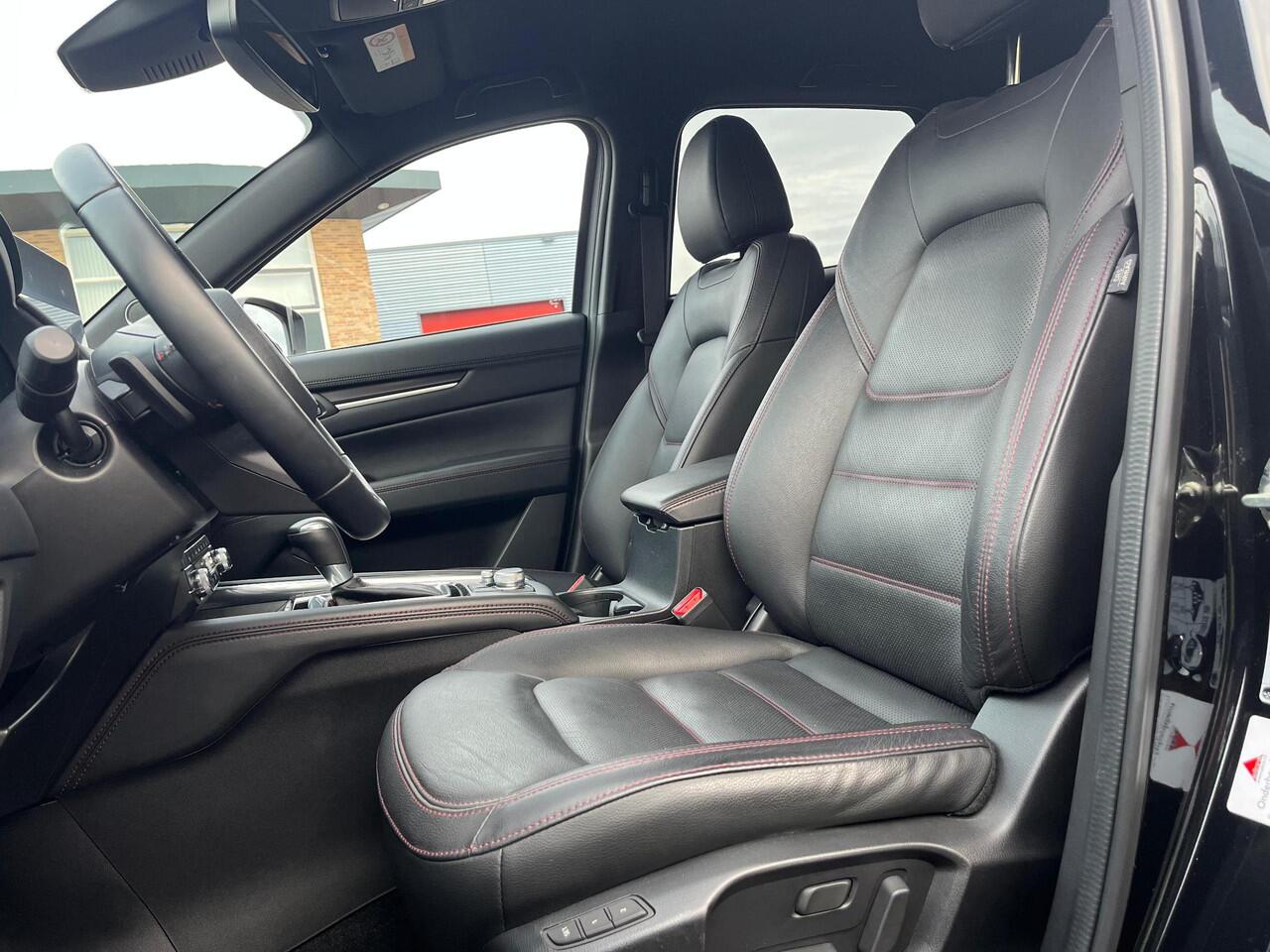 Mazda CX-5 2.0 e-SkyActiv-G M Hybrid 165 Homura Black Edition | Adap. Cruise Control | BOSE | Carplay | Trekhaak | Lederen bekleding | Elek. bedienbare achterklep