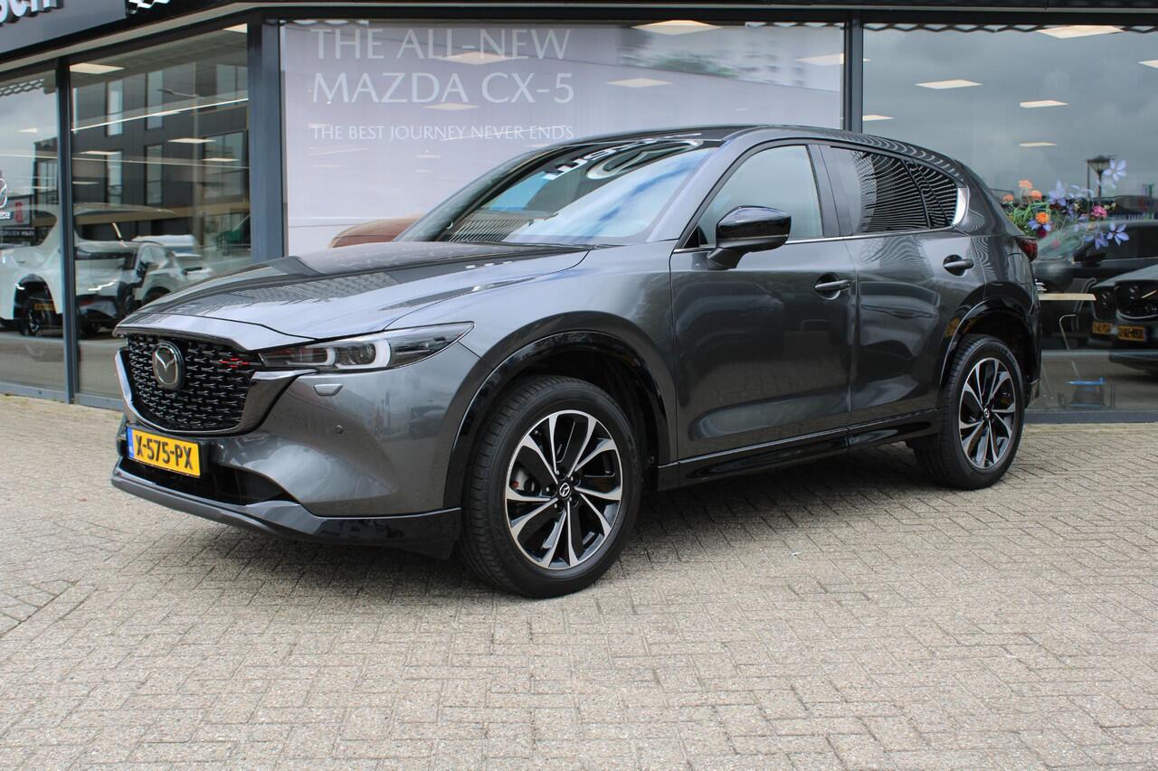 Mazda CX-5 2.0 e-SkyActiv-G M Hybrid 165 Homura , Automaat, Comfort Pack, Leder, 360 Camera, Bose, Stoelverwarming/Ventilatie, LMV 19 Inch