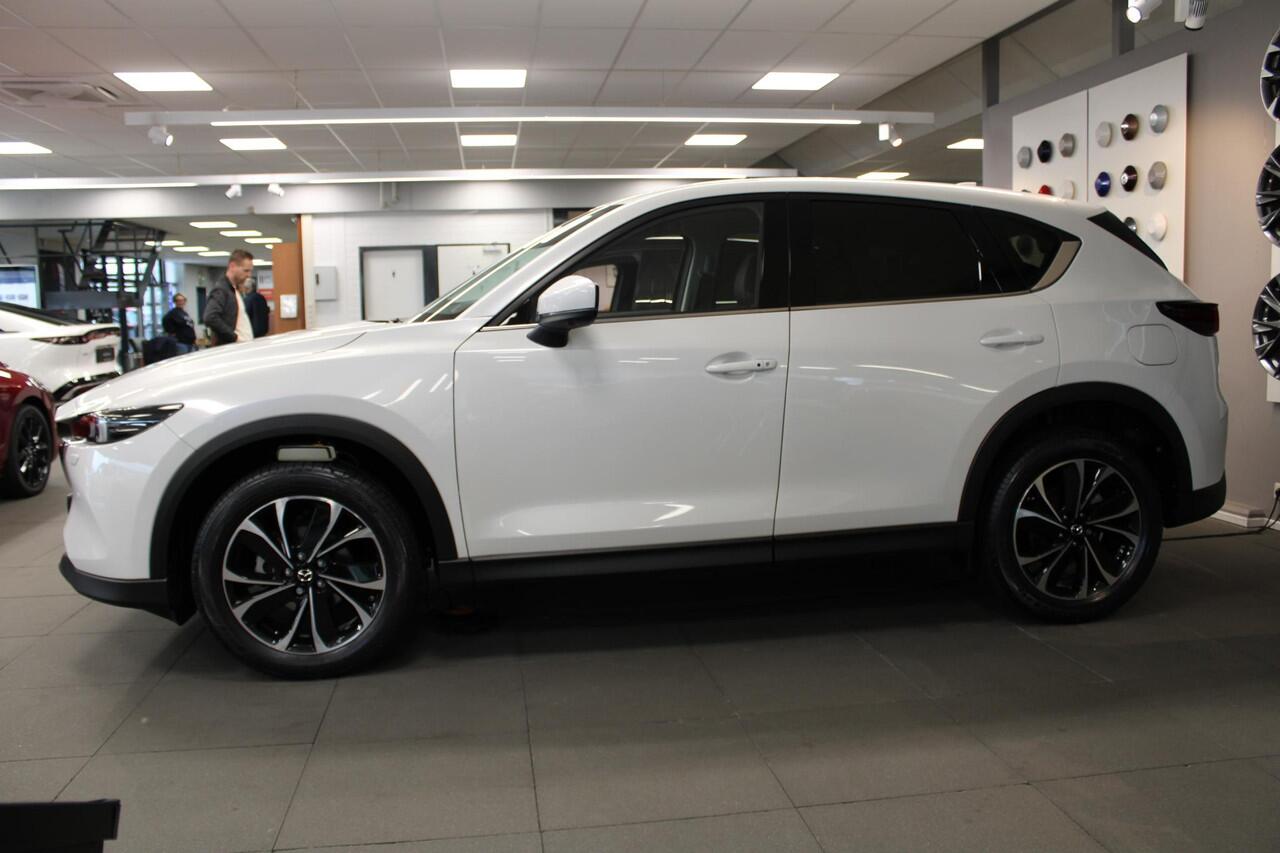 Mazda CX-5 2.0 e-SkyActiv-G M Hybrid 165 Exclusive-Line , Nieuwe Auto, 10 KM, Registratievoordeel ¤ 5.000-, Leder Pack, Adap.Cruise, Navi, Apple Carplay, 360 Camera, PDC, HUD, Stoelverwarming/ventilatie, 19" LMV