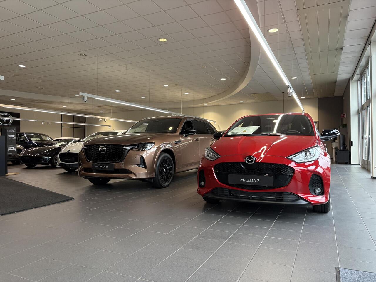 Mazda CX-5 2.5 e-Skyactiv-G 141 M Hybrid Exclusive-Line Private Lease nu voor ¤645,- per maand! (72 maanden/5.000km)