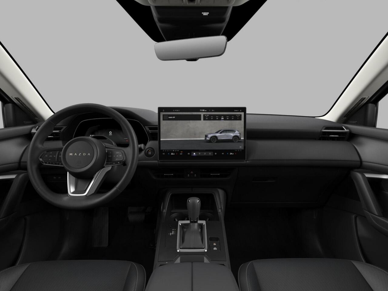 Mazda CX-5 2.5 E-SKYACTIV G 141 M HYBRID Homura | Voorraad auto leverbaar maart 2026 | Panorama dak | Zwart interieur |