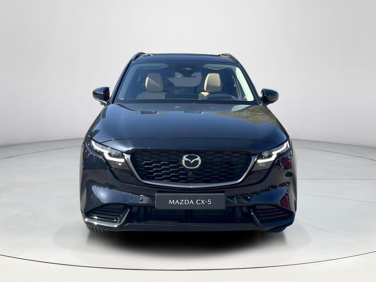 Mazda CX-5 2.5 E-SKYACTIV G 141 M HYBRID Homura | Tan Leder | Panoramadak | 2000KG Trekgewicht | Model 2026!