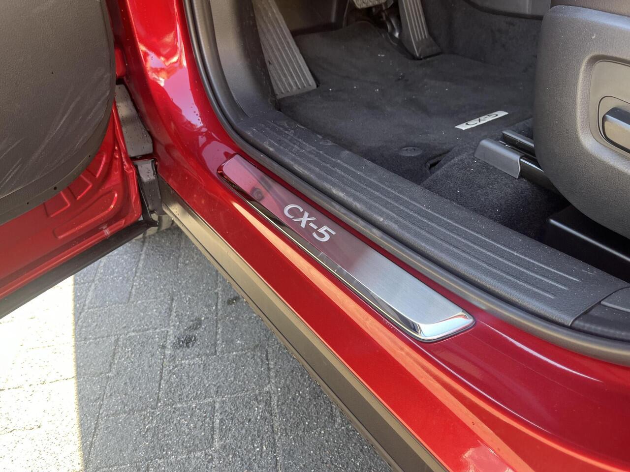 Mazda CX-5 2.5 E-SKYACTIV G 141 M HYBRID Homura | Panoramadak | Trekhaak | Sportpakket | 20" velgen |