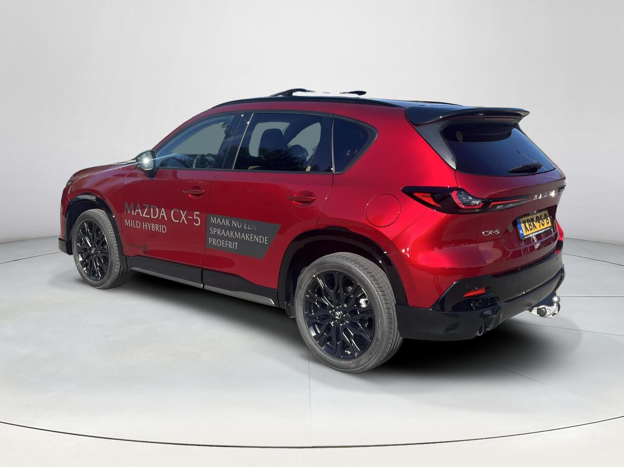 Mazda CX-5 2.5 E-SKYACTIV G 141 M HYBRID Homura | Panoramadak | Trekhaak | Sportpakket | 20" velgen |
