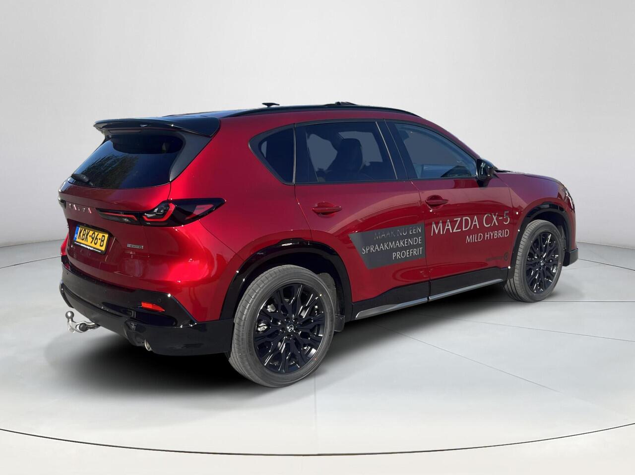 Mazda CX-5 2.5 E-SKYACTIV G 141 M HYBRID Homura | Panoramadak | Trekhaak | Sportpakket | 20" velgen |