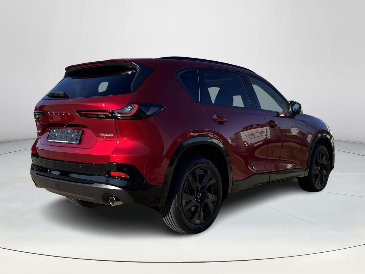 Mazda CX-5 2.5 E-SKYACTIV G 141 M HYBRID Homura | DEMO | elektrisch wegklapbare trekhaak | Panoramisch Schuif/Kantel Dak | Aeropack | Stoelverwarming/Verkoeling | Stuurverwarming | Google Build-In | 360* Camera | BOSE-Premium Audio |