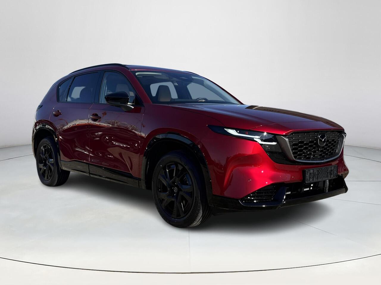 Mazda CX-5 2.5 E-SKYACTIV G 141 M HYBRID Homura | DEMO | elektrisch wegklapbare trekhaak | Panoramisch Schuif/Kantel Dak | Aeropack | Stoelverwarming/Verkoeling | Stuurverwarming | Google Build-In | 360* Camera | BOSE-Premium Audio |
