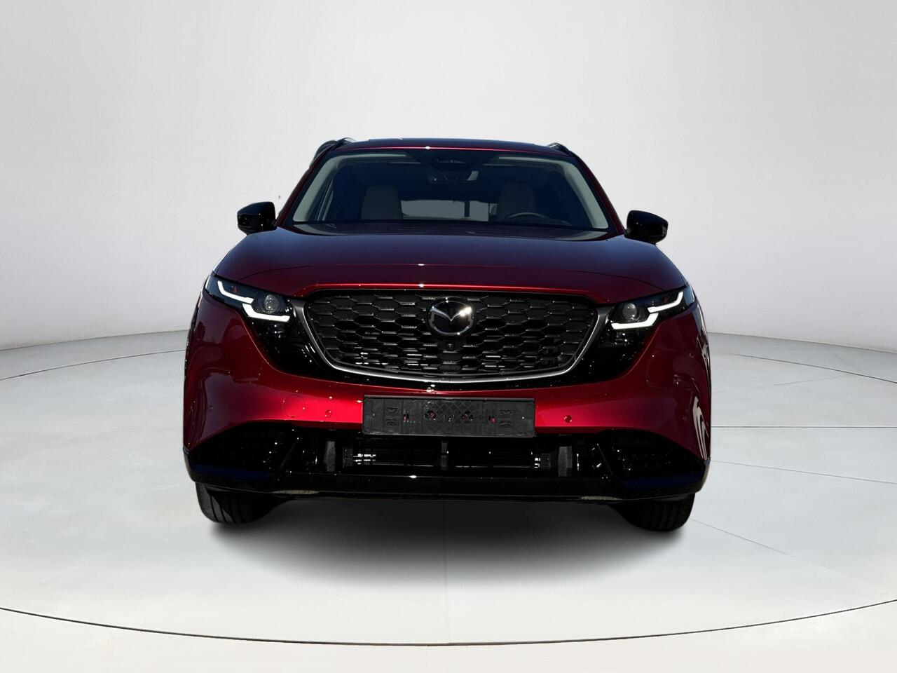 Mazda CX-5 2.5 E-SKYACTIV G 141 M HYBRID Homura | DEMO | elektrisch wegklapbare trekhaak | Panoramisch Schuif/Kantel Dak | Aeropack | Stoelverwarming/Verkoeling | Stuurverwarming | Google Build-In | 360* Camera | BOSE-Premium Audio |