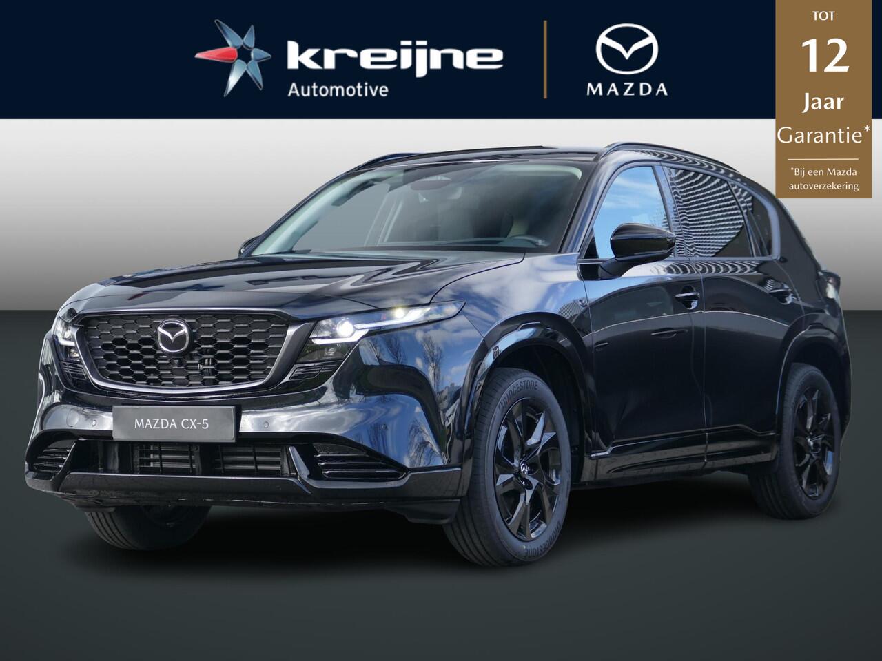Mazda CX-5 2.5 E-SKYACTIV G 141 M HYBRID Homura | VOORRAAD | Google Build-In | Bose | 360* Camera | Voorraad | RIJKLAARPRIJS!