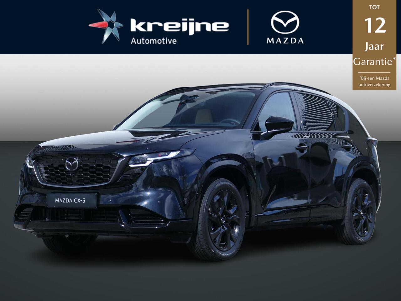 Mazda CX-5 2.5 E-SKYACTIV G 141 M HYBRID Homura | Google Build-In | Tan Leder | Voorraad | RIJKLAARPRIJS!