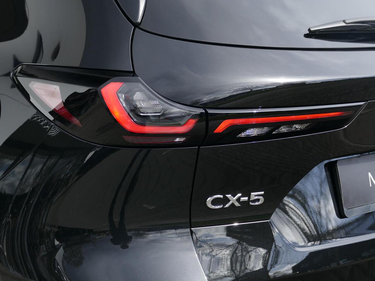Mazda CX-5 2.5 E-SKYACTIV G 141 M HYBRID Homura | Google Build-In | Tan Leder | Voorraad | RIJKLAARPRIJS!