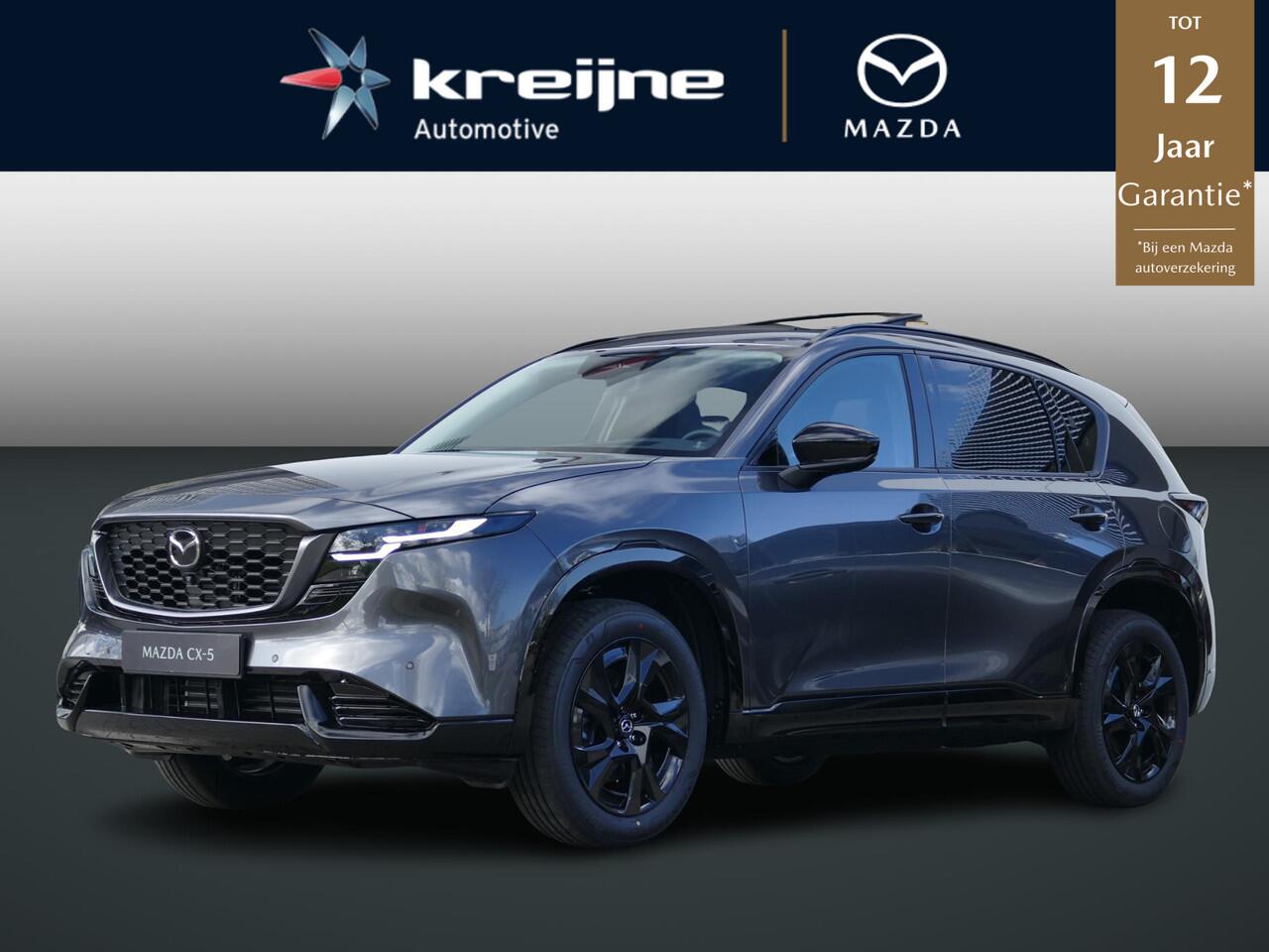 Mazda CX-5 2.5 E-SKYACTIV G 141 M HYBRID Homura | Schuif/kanteldak | Google Build-In | Voorraad | RIJKLAARPRIJS!