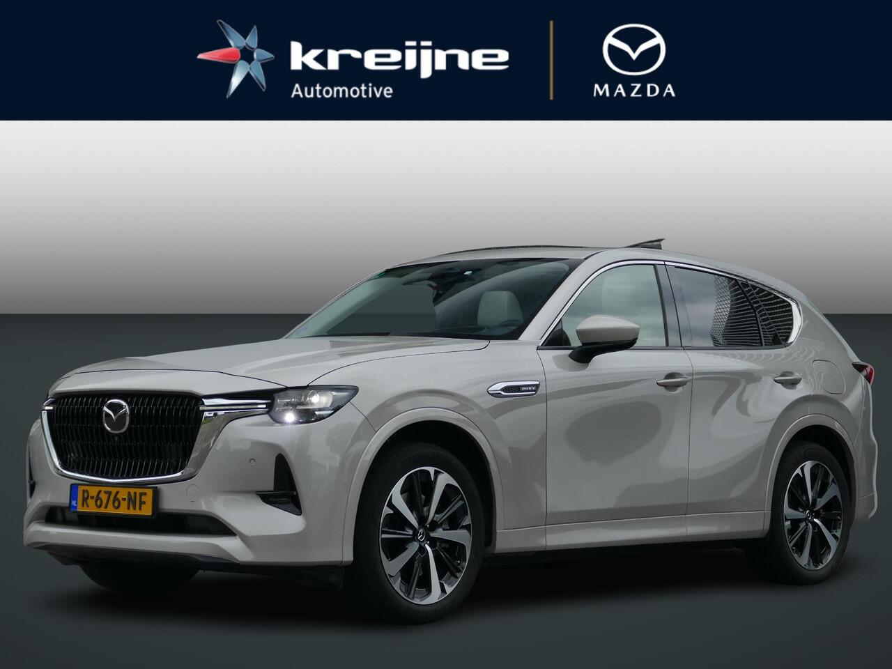 Mazda CX-60 2.5 e-SkyActiv PHEV Takumi | Bose | 360 View | Wit Nappa Leder | RIJKLAARPRIJS!