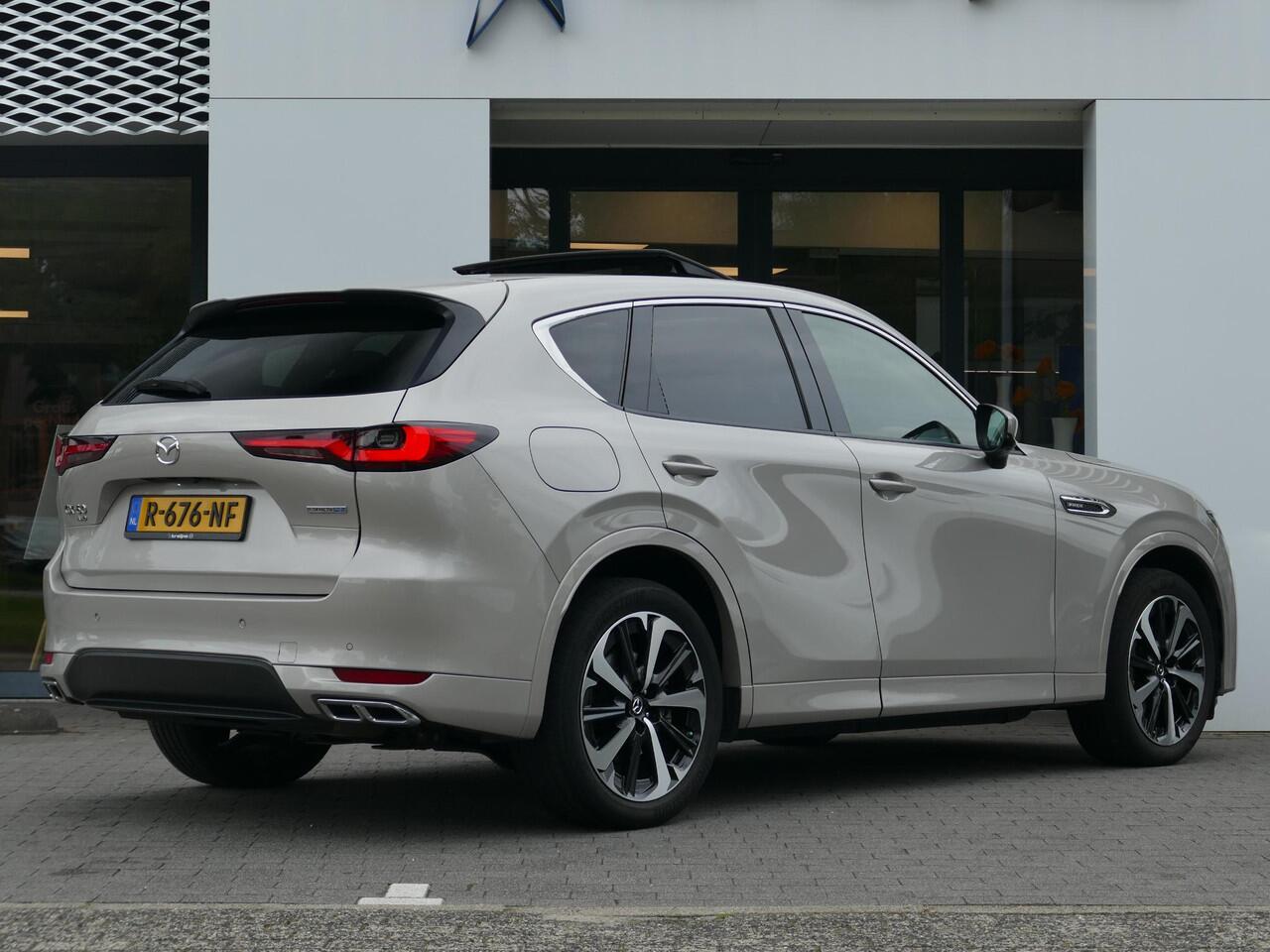 Mazda CX-60 2.5 e-SkyActiv PHEV Takumi | Bose | 360 View | Wit Nappa Leder | RIJKLAARPRIJS!