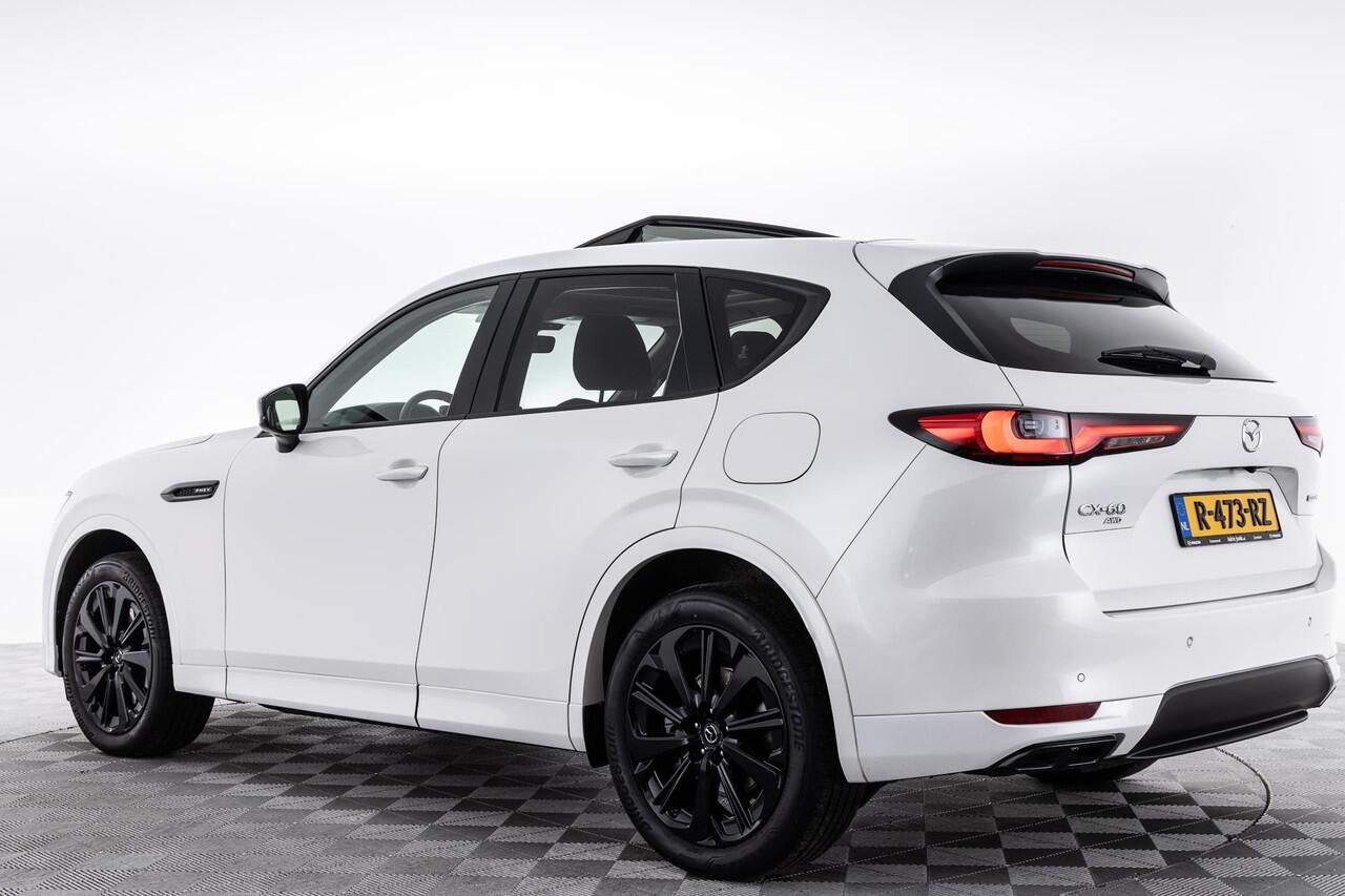 Mazda CX-60 2.5 e-SkyActiv PHEV Homura WEGKLAPBARE TREKHAAK | CONVENIENCE PACK | DRIVER ASSISTANCE PACK | PANORAMA PACK | NED.AUTO | fabrieksGARANTIE t/m 2028 !