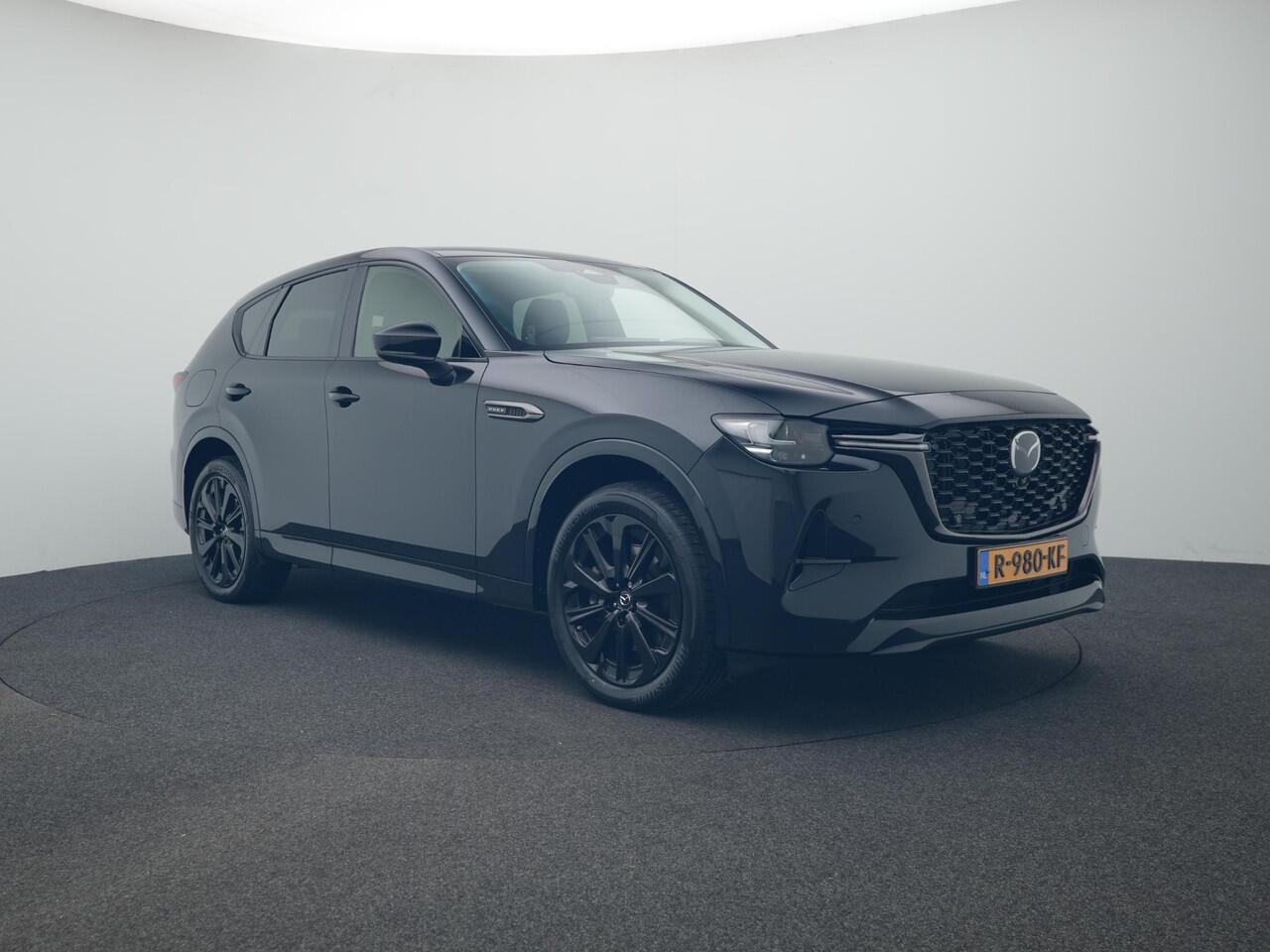 Mazda CX-60 2.5 E-SKYACTIV PHEV Homura 4WD automaat | Panorama Pack | Convenience & Sound Pack | Driver Assistance Pack met wegklapbare trekhaak en Klasse III alarmsysteem : dealer onderhouden