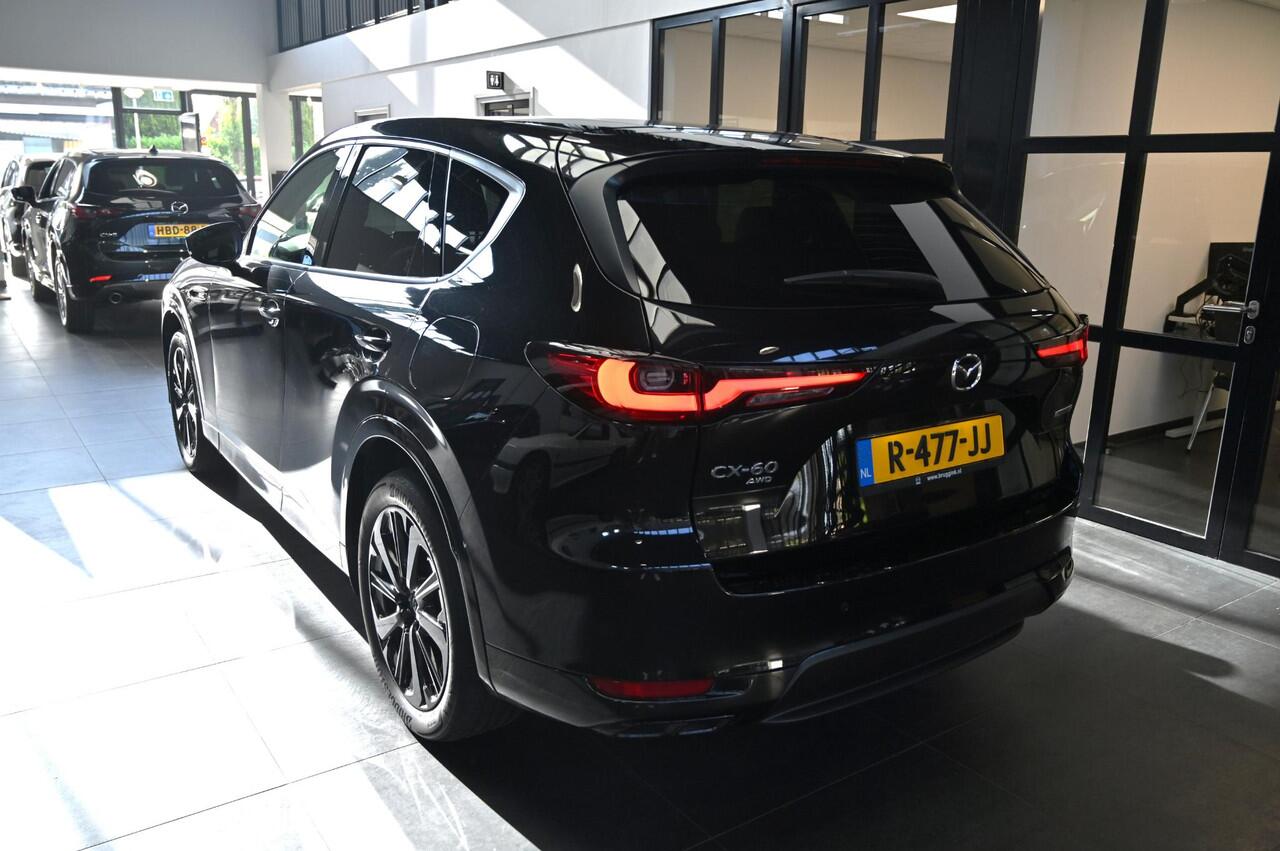 Mazda CX-60 e-SkyActiv 327 PHEV automaat Homura met Convenience/Sound Pack & Panoramic Pack *Trekhaak* *Dealeronderhouden* *All-in prijs*