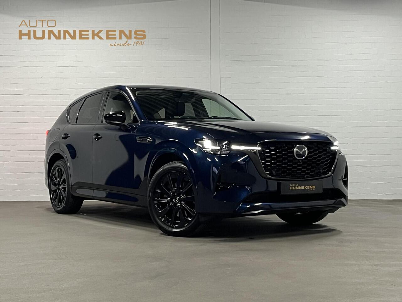Mazda CX-60 2.5 e-SkyActiv PHEV Homura Trekhaak | Open dak | Adapt. cruise | 360 camera | Stoelventilatie | Stoel-/stuurverwarming | Head-up