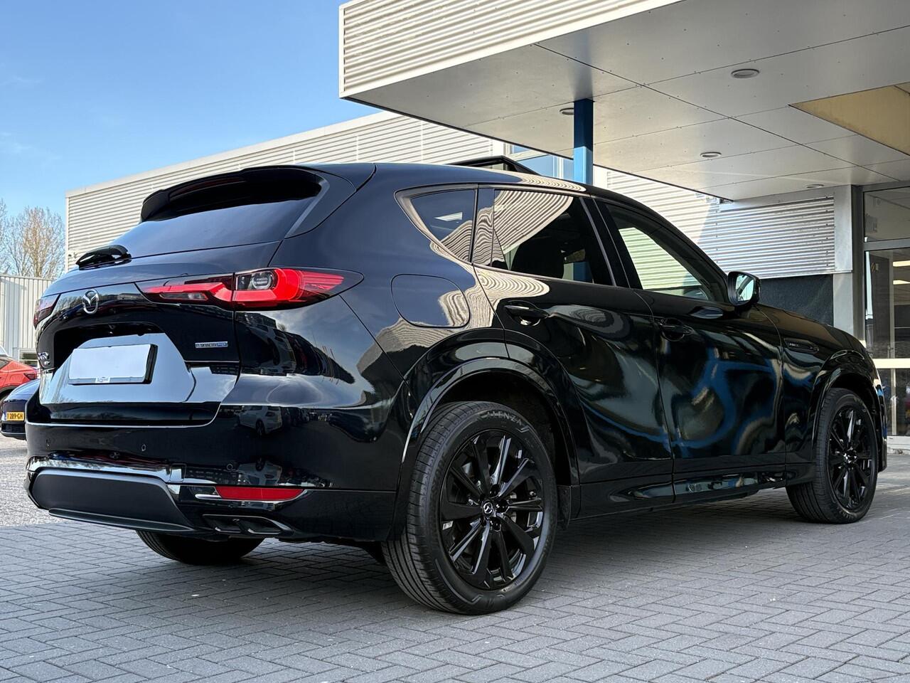 Mazda CX-60 2.5 e-SkyActiv PHEV Homura | Dealer onderhouden | Panoramadak | Adaptive Cruise | 360 Camera | Elek. Achterklep | Stoel- Verwarming & Ventilatie | BTW Auto |