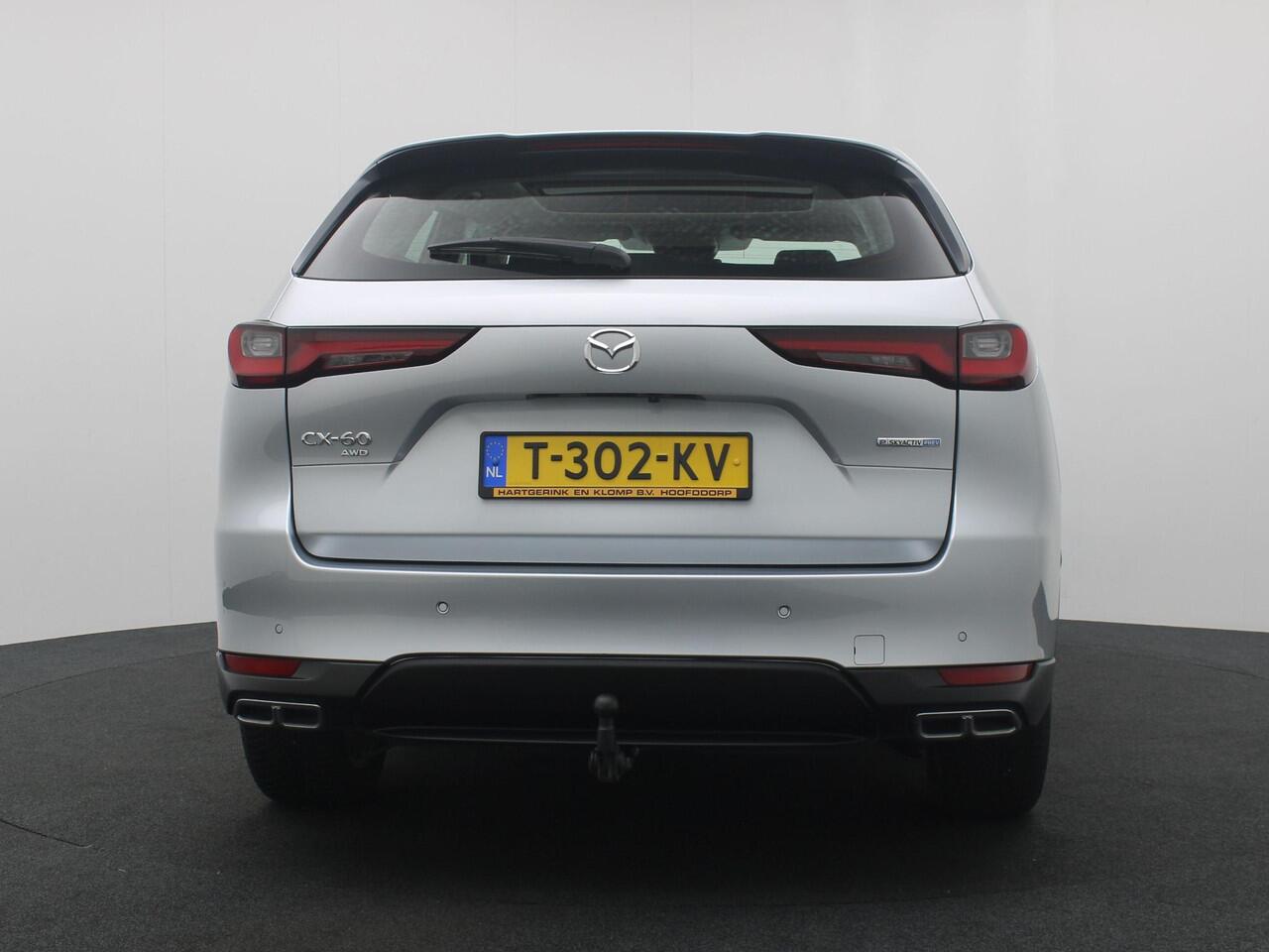 Mazda CX-60 2.5 E-SKYACTIV PHEV Exclusive-Line 4WD automaat | Panorama Pack | Comfort Pack met wegklapbare trekhaak en all-weather banden : dealer onderhouden