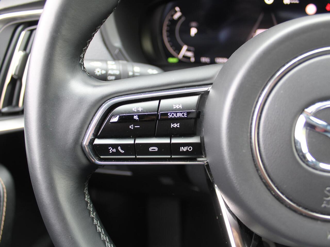 Mazda CX-60 2.5 e-SkyActiv PHEV Exclusive-Line | Trekhaak | Camera rondom | Stuur-/stoelverwarming | HUD | Bose audio | 20" LM |