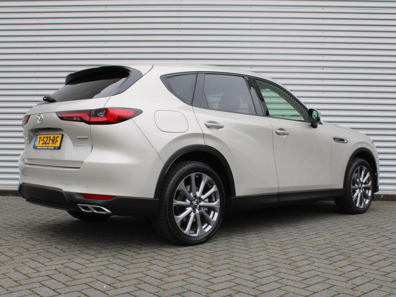 Mazda CX-60 2.5 e-SkyActiv PHEV Exclusive-Line | Trekhaak | Camera rondom | Stuur-/stoelverwarming | HUD | Bose audio | 20" LM |