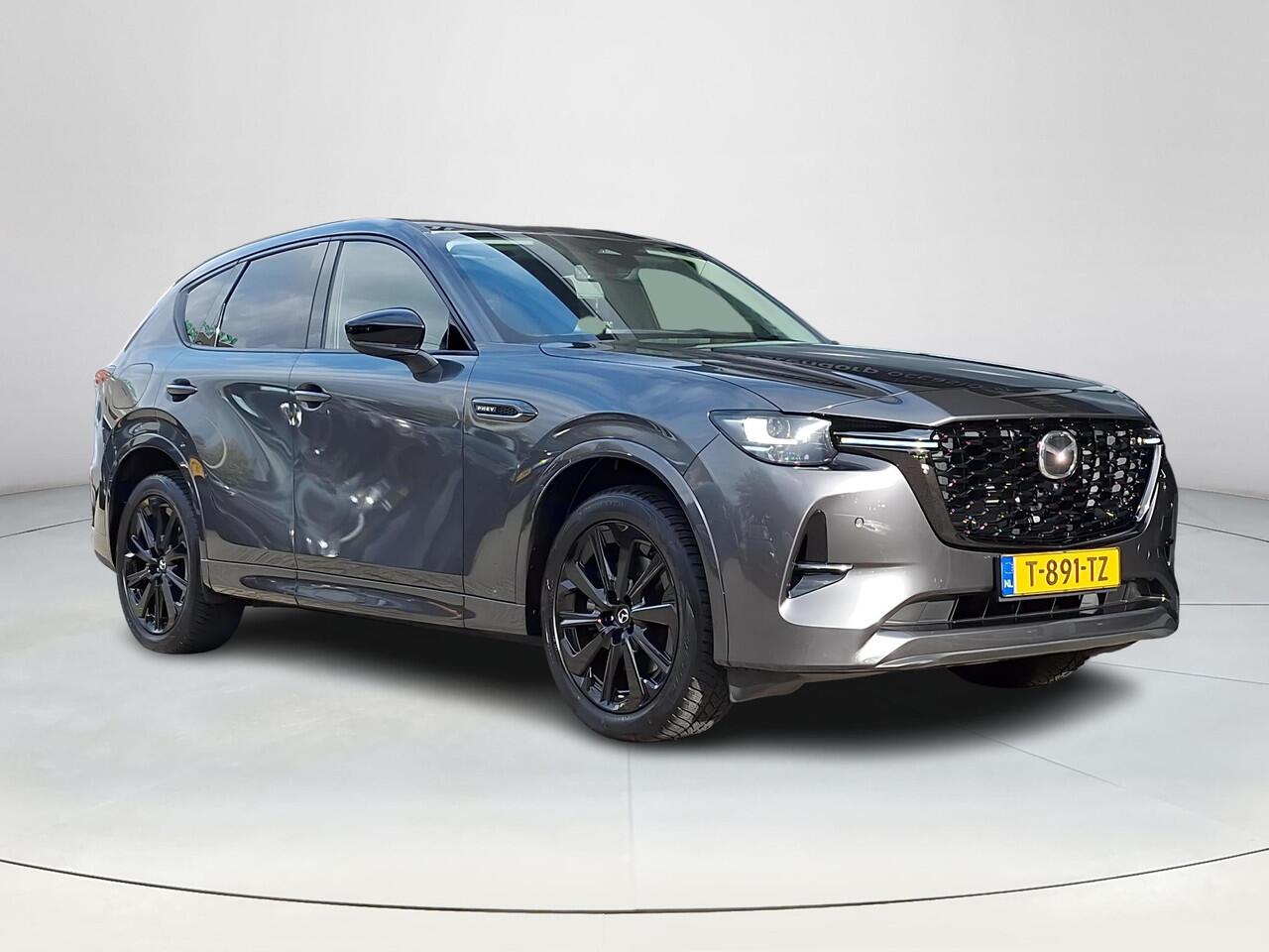 Mazda CX-60 2.5 e-SkyActiv PHEV Homura | Apple Carplay/Android Auto | Stoel/stuurverwarming | Cruise Control Adaptief | Climate Control | Parkeersensoren | Parkeercamera | Panoramadak |